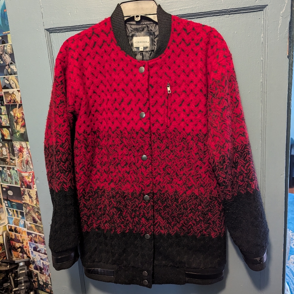 Foxiedox Ombre Bomber Jacket